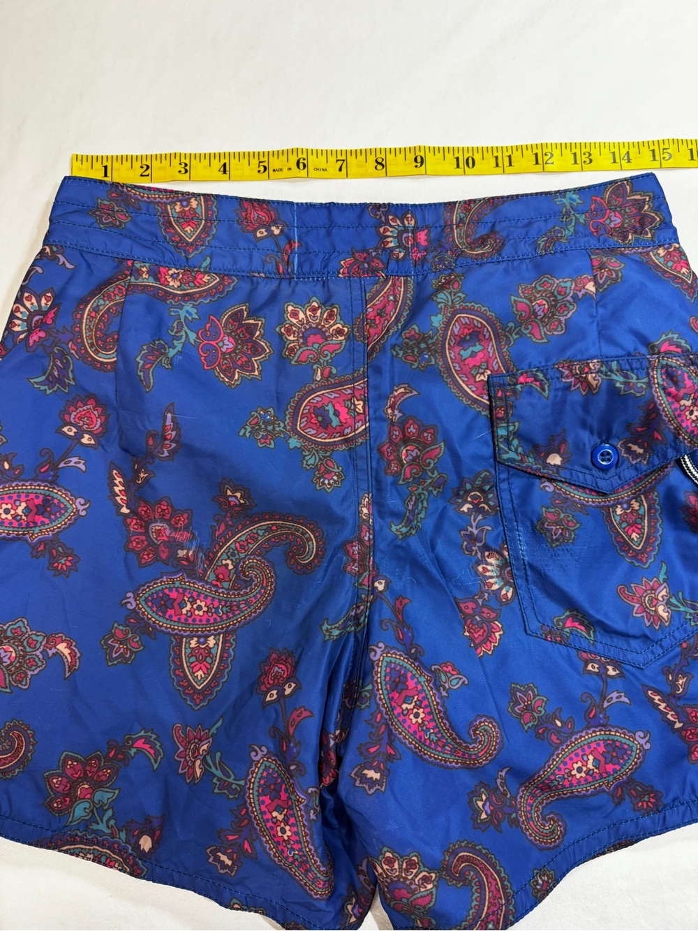 Birdwell Beach Britches Men’s Ltd edition Paisley Swim Trunks Board Shorts Sz 30 - Picture 4 of 9